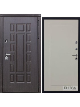 Дверь DIVA 38 2050x960 мм Правая Венге - Н10 Софт Шампань УТ-00075209