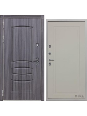 Дверь DIVA 42 2050x960 мм Левая Сандал серый - Н10 Софт Шампань УТ-00075392