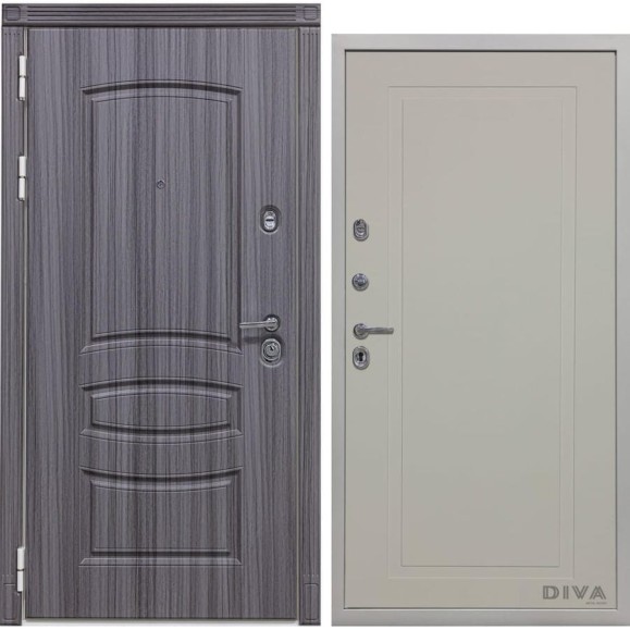 Дверь DIVA 42 2050x960 мм Левая Сандал серый - Н10 Софт Шампань УТ-00075392 Дверь DIVA 42 2050x960 мм Левая Сандал серый - Н10 Софт Шампань УТ-00075392