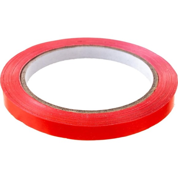 Упаковочная лента PVC Folsen 9ммx66м красная 54мк 0777090
