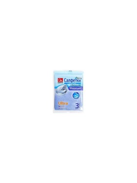 Салфетки для кухни из вискозы GRIFON 30x38 см, 3 шт 910-007