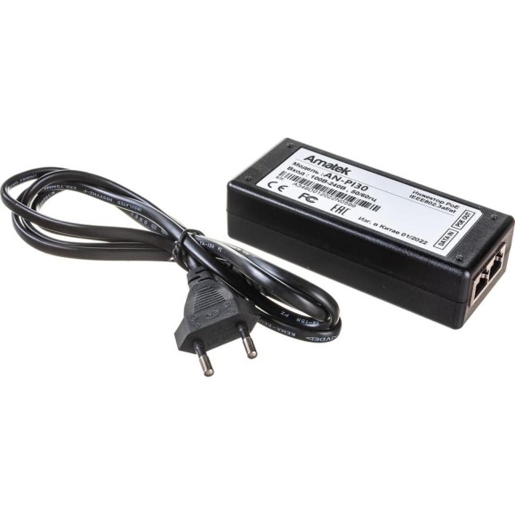 PoE-инжектор Amatek AN-PI30 IEEE 802.3af/at 7000349 PoE-инжектор Amatek AN-PI30 IEEE 802.3af/at 7000349