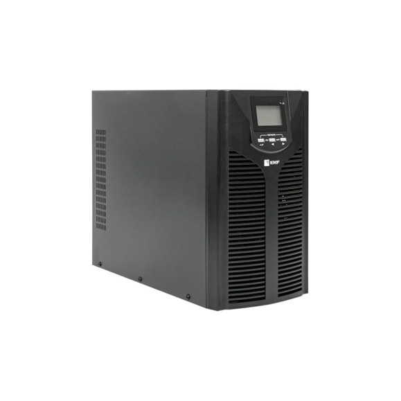 Источник бесперебойного питания двойного преобразования EKF E-Power 2000 ВА/1800 Вт PROxima напольный, c АКБ 6x12В_7 Ач RS232,USB, 4x Schuko SW920Pro-TB