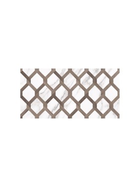 Настенная керамическая плитка LAPARET Blanco (белый; узор; 20x40 см; 15 шт.) х9999279372