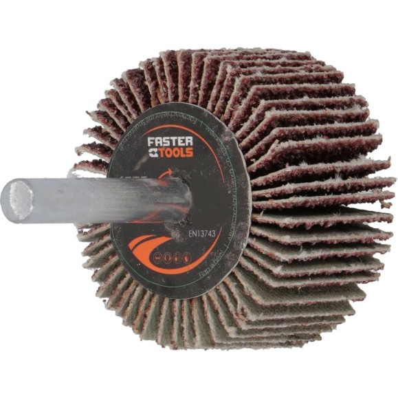 Круг лепестковый радиальный 40x20 мм, P100 FASTER TOOLS 4378