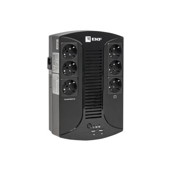 Линейно-интерактивный источник бесперебойного питания EKF E-Power Home 800 ВА PROxima SSW-800