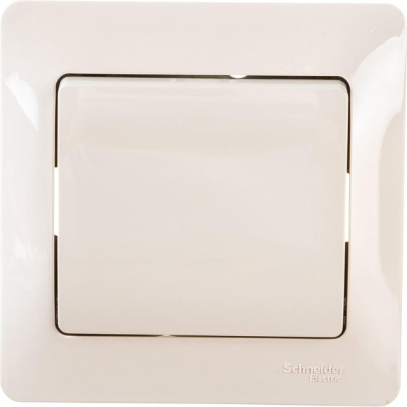 Выключатель Systeme Electric 1-клавишный GLOSSA бежевый SchE GSL000212 Выключатель Systeme Electric 1-клавишный GLOSSA бежевый SchE GSL000212
