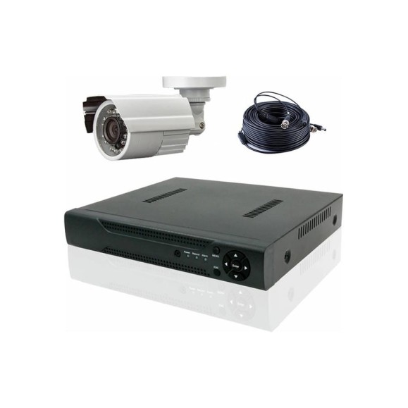 Комплект видеонаблюдения PS-link AHD 2Мп KIT-C201HD 1камера для улицы 2994 Комплект видеонаблюдения PS-link AHD 2Мп KIT-C201HD 1камера для улицы 2994