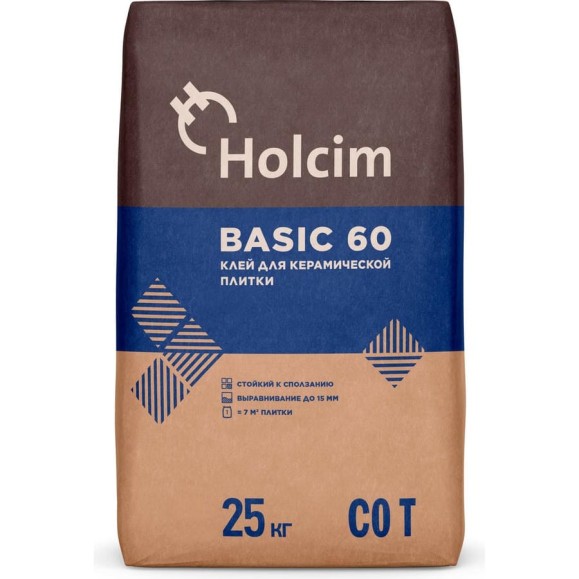 Клей для плитки HOLCIM C0T 25 кг 4620005900264