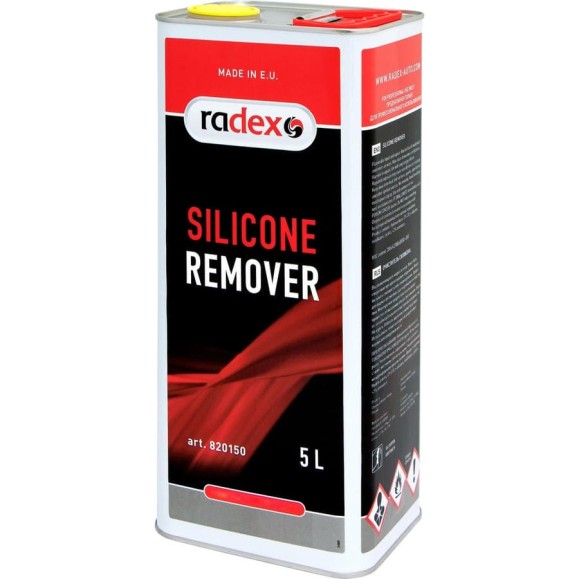 Очиститель силикона RADEX SILICONE REMOVER 5 л 820150 Очиститель силикона RADEX SILICONE REMOVER 5 л 820150