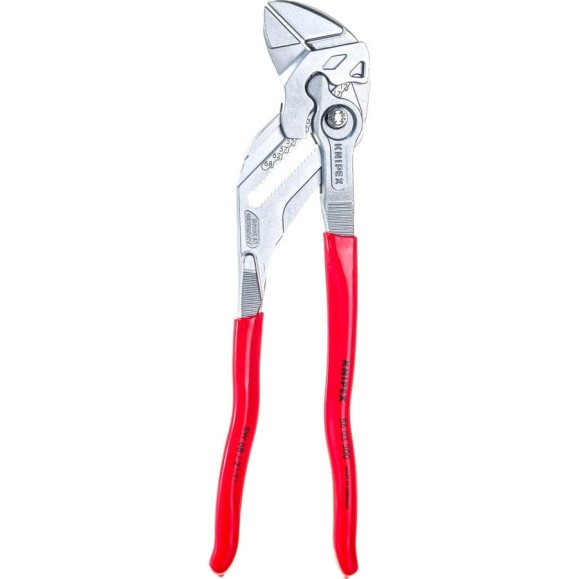 Клещи переставные Knipex, 68 мм (2 1/2"), 300 мм, хром, 1-к ручки, KN-8603300