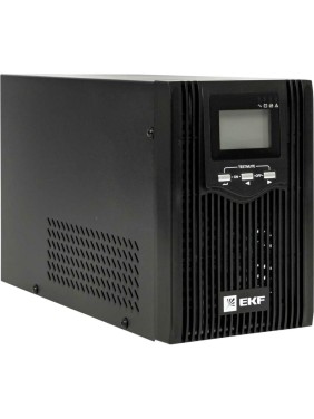 Линейно-интерактивный источник бесперебойного питания EKF E-Power PSW 600 2000 ВА/1600 Вт, напольный, без АКБ, с усиленным зарядным устройством PSW-620-T