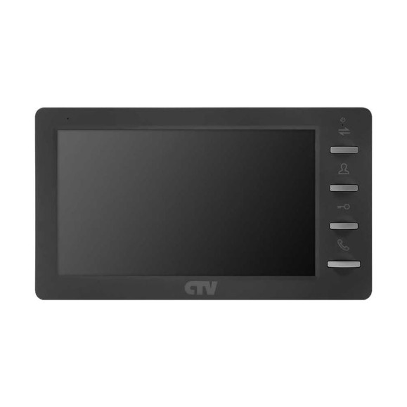 Монитор цветного видеодомофона CTV -M1701 Plus графит 4100136