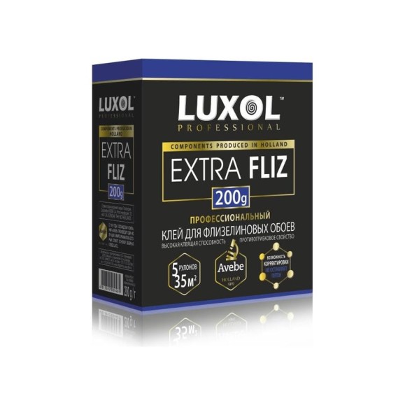 Обойный клей LUXOL EXTRA FLIZ (Professional) 200 г EXTRA FLIZ 200г. Обойный клей LUXOL EXTRA FLIZ (Professional) 200 г EXTRA FLIZ 200г.