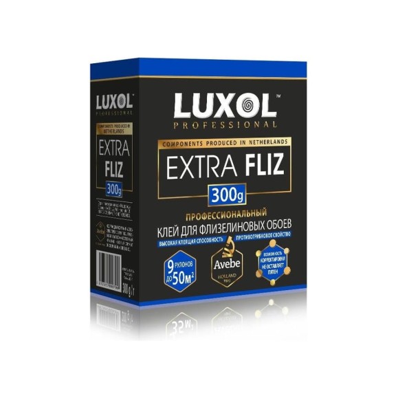 Обойный клей LUXOL EXTRA FLIZ (Professional) 300г. Обойный клей LUXOL EXTRA FLIZ (Professional) 300г.