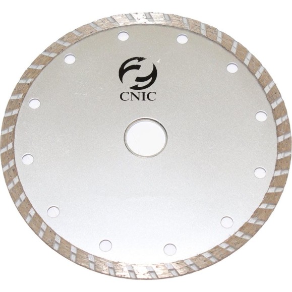 Диск отрезной алмазный 230x2.6x7х22.23 мм для сухой резки Турбо CT2301 CNIC 24625 Диск отрезной алмазный 230x2.6x7х22.23 мм для сухой резки Турбо CT2301 CNIC 24625