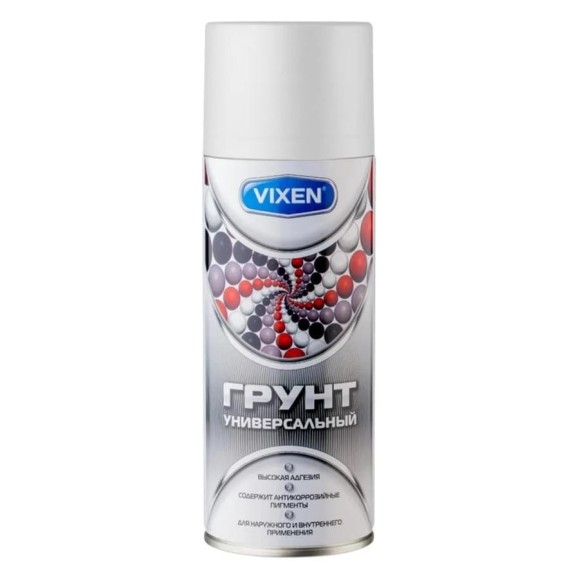 Универсальный алкидный белый грунт Vixen 12x520 мл. VX-21000 Универсальный алкидный белый грунт Vixen 12x520 мл. VX-21000