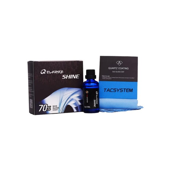 Кварцевая защита ЛКП TACSYSTEM QUARTZ SHINE PN.Q-1300-50, 50мл 052833 Кварцевая защита ЛКП TACSYSTEM QUARTZ SHINE PN.Q-1300-50, 50мл 052833