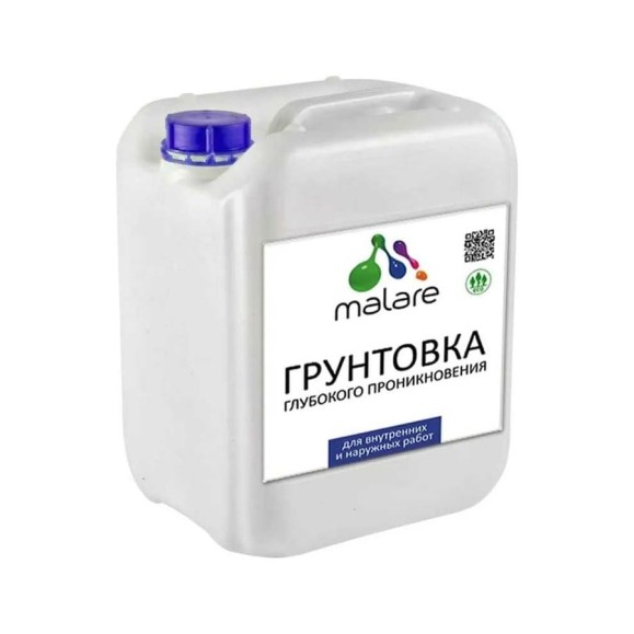 Грунтовка глубокого проникновения MALARE адгезионная, 5 л 2036775096496 ГГЛУБПР0500 Грунтовка глубокого проникновения MALARE адгезионная, 5 л 2036775096496 ГГЛУБПР0500