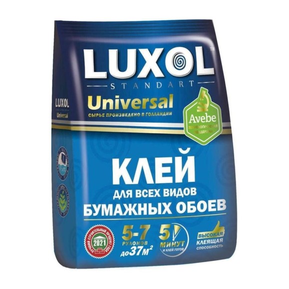 Обойный клей LUXOL Standart универсальный, 180 г LUXOL универсал (Standart) 180г. Обойный клей LUXOL Standart универсальный, 180 г LUXOL универсал (Standart) 180г.