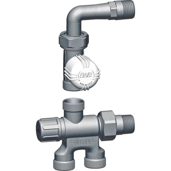 Термоузел бокового подключения для двух-трубной системы FAR 1/2 FT 1457 C12