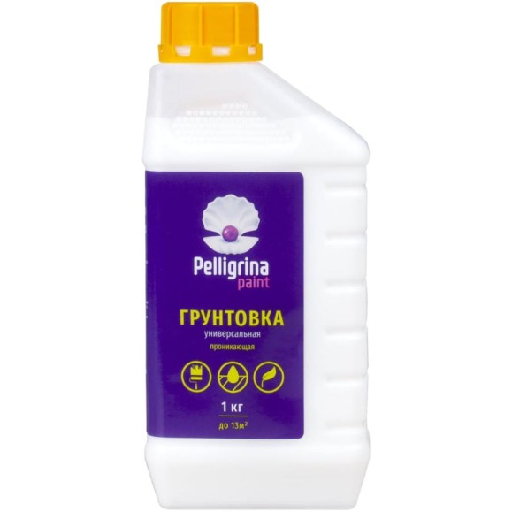 Универсальная грунтовка PELLIGRINA PAINT проникающая, 1 кг 231240 Универсальная грунтовка PELLIGRINA PAINT проникающая, 1 кг 231240