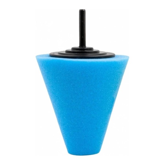 Полировальный конус (80 мм; синий; мягкий) FITTER 48020-6