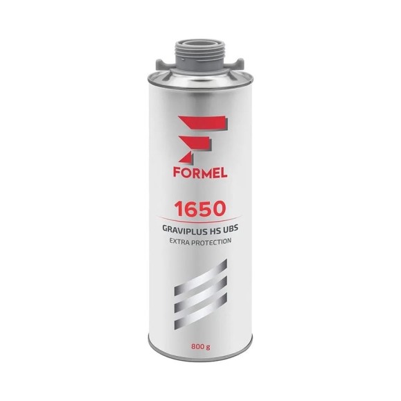 Антигравийное покрытие FORMEL 1650 GRAVIPLUS HS UBS 0,8 кг серое FM171103 Антигравийное покрытие FORMEL 1650 GRAVIPLUS HS UBS 0,8 кг серое FM171103