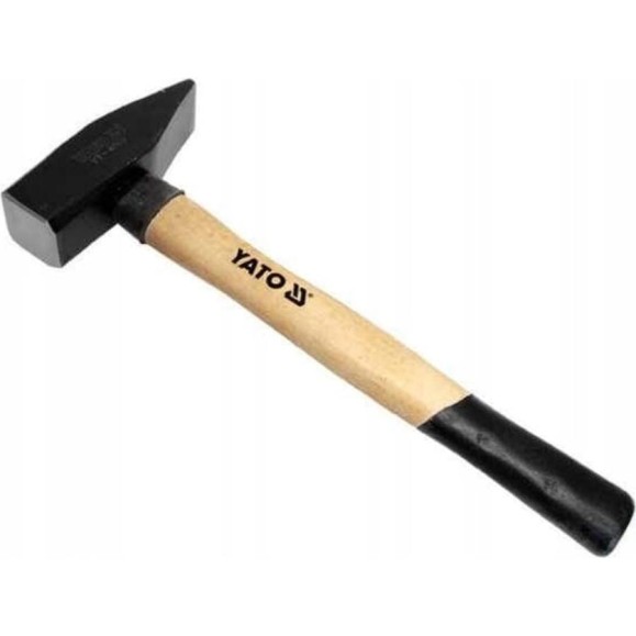 Слесарный молоток YATO 2000 г, 400 мм, деревянная ручка YT-4500