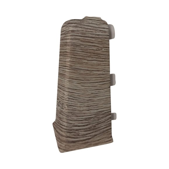 Наружный угол для плинтуса Волшебная палочка Home ПВХ, 70 мм, в упаковке 2 шт., 7016 УТ000075280
