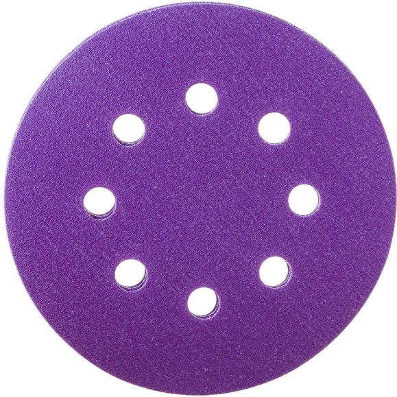 Круг шлифовальный Purple PP627 (125 мм; 8 отверстий; Р180; 100 шт) Hanko PP627.125.8.0180 Круг шлифовальный Purple PP627 (125 мм; 8 отверстий; Р180; 100 шт) Hanko PP627.125.8.0180