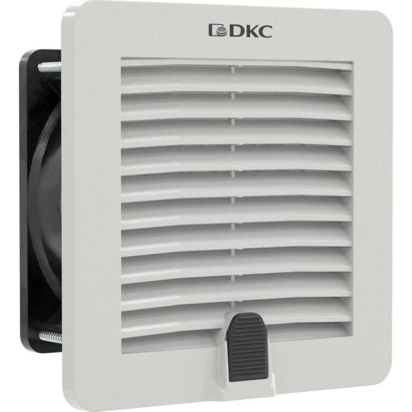 Вентилятор с решеткой и фильтром DKC 44/46куб.м/ч 230В IP54 R5RV12230
