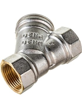 Фильтр сетчатый муфтовый для воды (3/4") Valtec VT.192.N.05