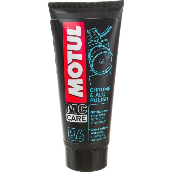 Очиститель MOTUL Е6 Chrome&Polish 0.1 л 103001 Очиститель MOTUL Е6 Chrome&Polish 0.1 л 103001