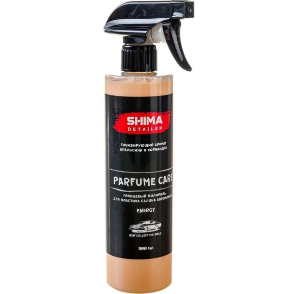 Глянцевый полироль для пластика SHIMA DETAILER PARFUME CARE ENERGY 500 мл 4603740921688