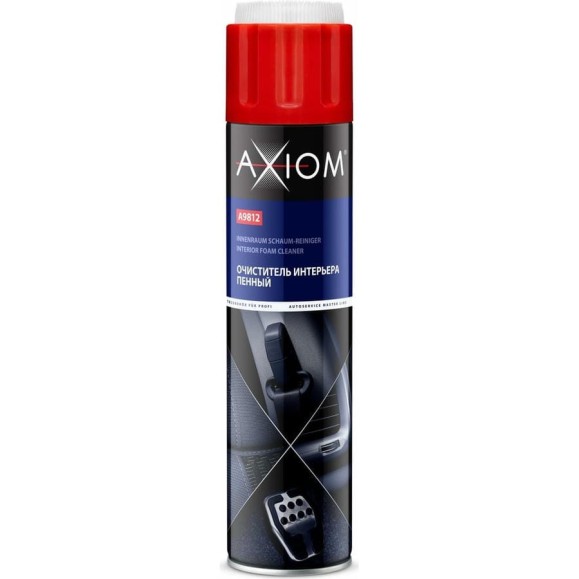 Очиститель интерьера пенный AXIOM A9812 Очиститель интерьера пенный AXIOM A9812