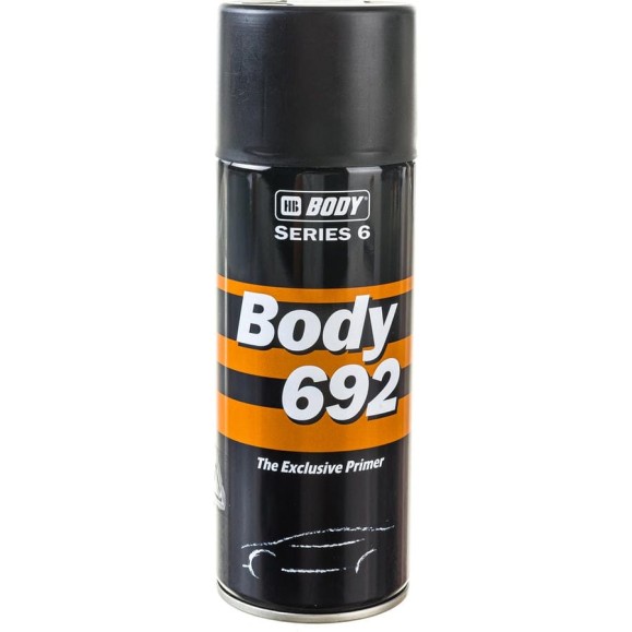 Аэрозольный антикоррозийный грунт-наполнитель HB BODY 692 черн. 0,4л 5100200080 Аэрозольный антикоррозийный грунт-наполнитель HB BODY 692 черн. 0,4л 5100200080