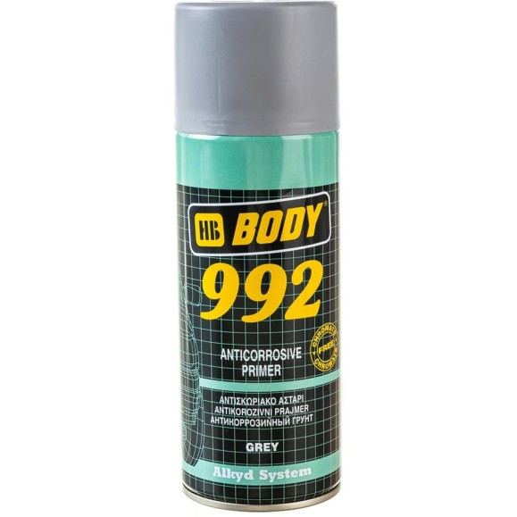 Аэрозольный грунт HB BODY 992 1К серый, 0.4 л 5100799200 Аэрозольный грунт HB BODY 992 1К серый, 0.4 л 5100799200