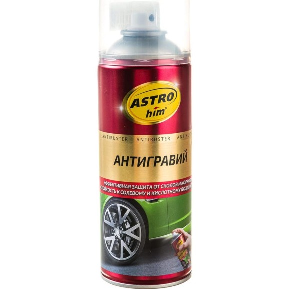 Антигравий ASTROhim прозрачный, аэрозоль, 520мл AC-480