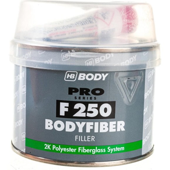 Шпатлевка HB BODY PRO F250 FIBER 0,25кг 2500600050 Шпатлевка HB BODY PRO F250 FIBER 0,25кг 2500600050