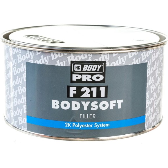 Шпатлевка HB BODY PRO F211 SOFT 1,8кг с отвердителем 2112300012