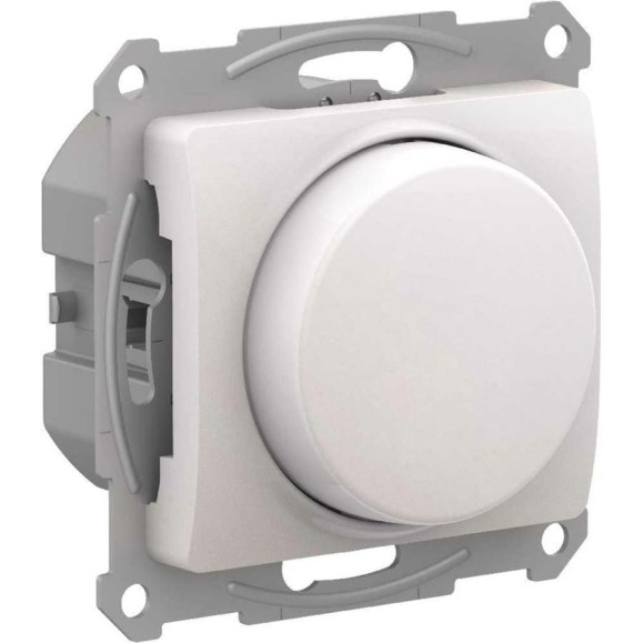 Светорегулятор Systeme Electric GLOSSA (диммер) повор-нажим, LED, RC, 400Вт, механизм, ПЕРЛАМУТР GSL000623