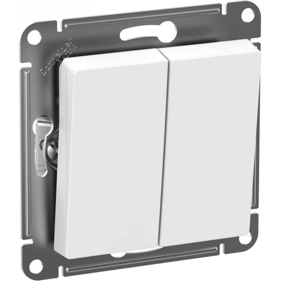 2-клавишный выключатель Systeme Electric AtlasDesign Aqua IP44, сх.5, 10АХ, механизм, БЕЛЫЙ ATN440151 2-клавишный выключатель Systeme Electric AtlasDesign Aqua IP44, сх.5, 10АХ, механизм, БЕЛЫЙ ATN440151