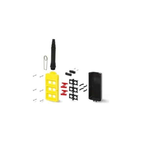 Двухрядный корпус для ПУ GIOVENZANA 6 отверстий PLB06K
