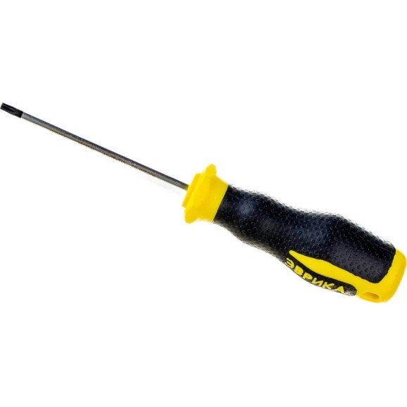 Отвертка TORX Эврика T10х75мм 3мм магнитная с держателем ER-1DT-01H 429340