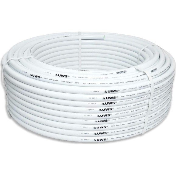 Многослойная труба UWS STANDART PPR-AL-PPR 16х2, 200 м 210330 Многослойная труба UWS STANDART PPR-AL-PPR 16х2, 200 м 210330