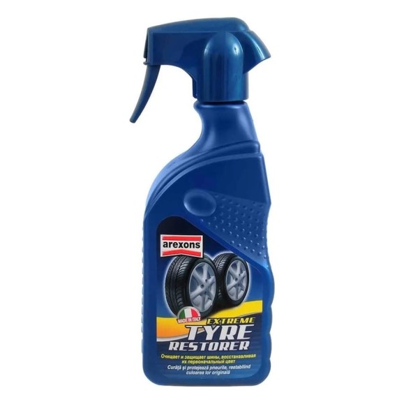 Очиститель и восстановитель шин триггер-спрей AREXONS Extreme Tyre Restorer 400 мл. 5463