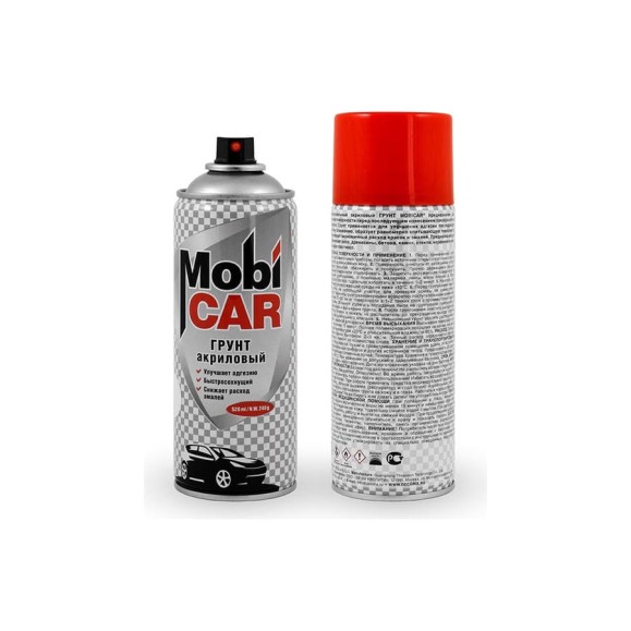 Акриловый грунт Mobicar 520 мл черный 0504-02 MC Акриловый грунт Mobicar 520 мл черный 0504-02 MC