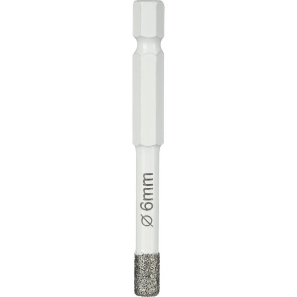 Коронка алмазная по керамике и керамограниту 6 мм Diamond Industrial DIDKVP06S10