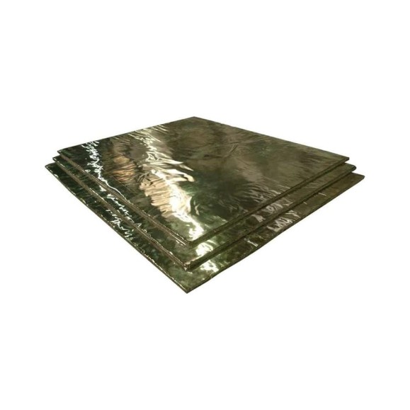 Базальтовый картон с фольгой BASFIBER 1000x600x12 мм, 3 шт., 1.8 м2, огнеупорный, 700C БИМ 12 2П-Ф Базальтовый картон с фольгой BASFIBER 1000x600x12 мм, 3 шт., 1.8 м2, огнеупорный, 700C БИМ 12 2П-Ф